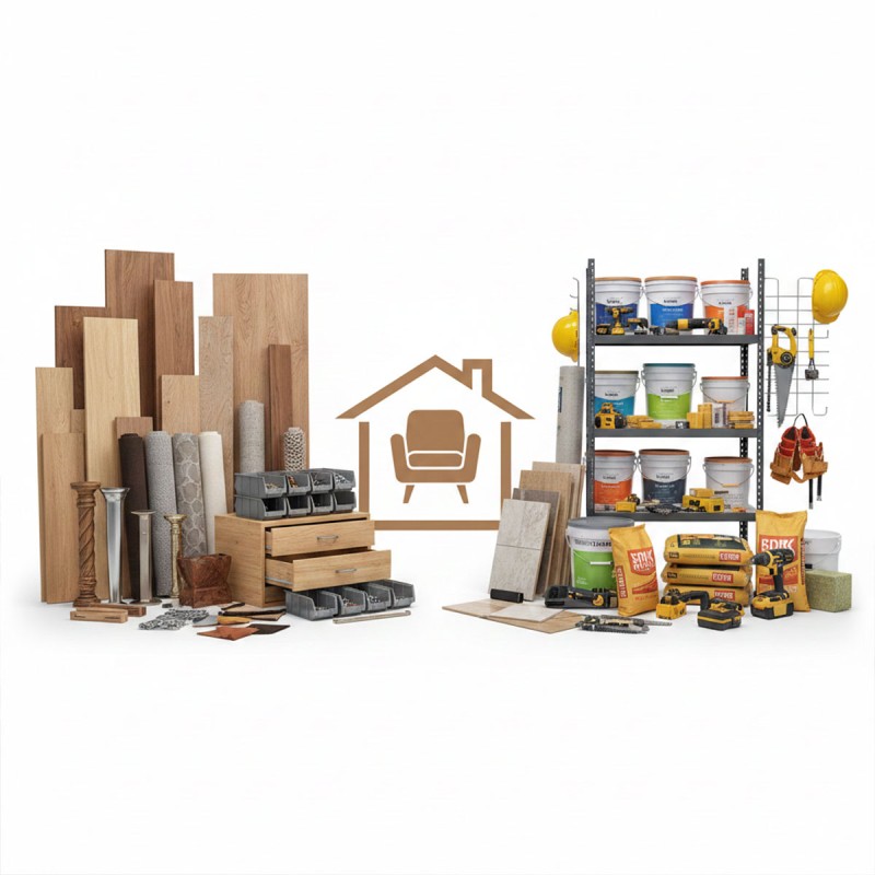 Mobilya Malzemeleri Satışı ve Yapı Market