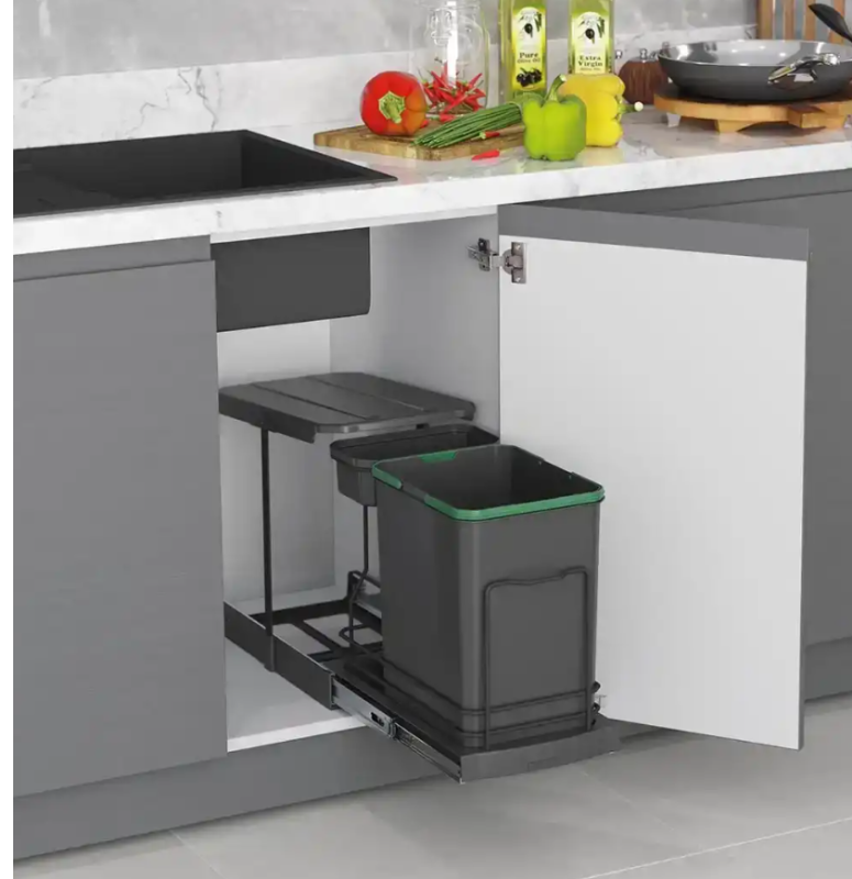 Raylı Çöp Kovaları