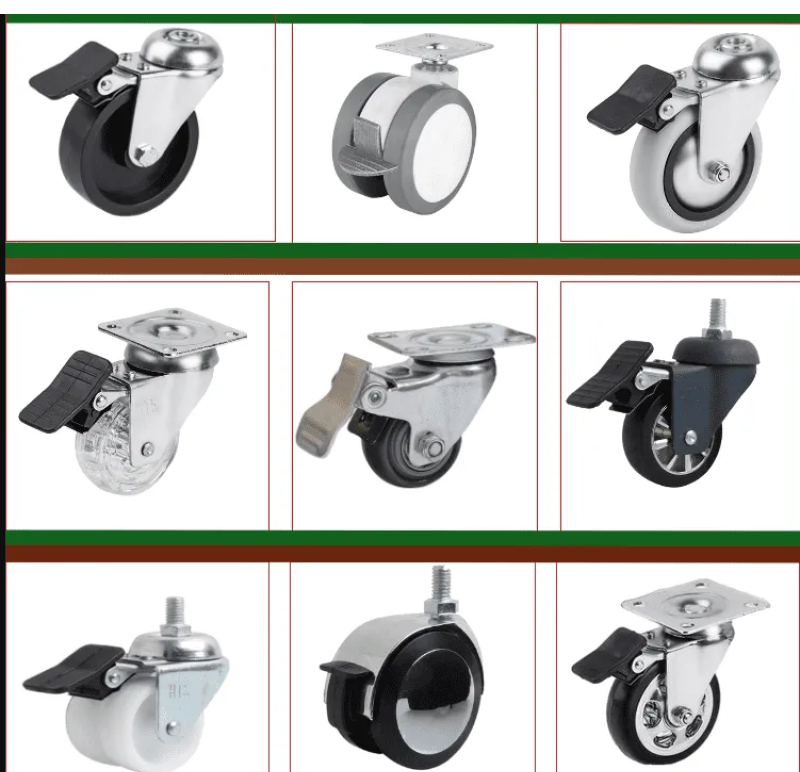 Frenli ve Frensiz Mobilya Tekerlekleri